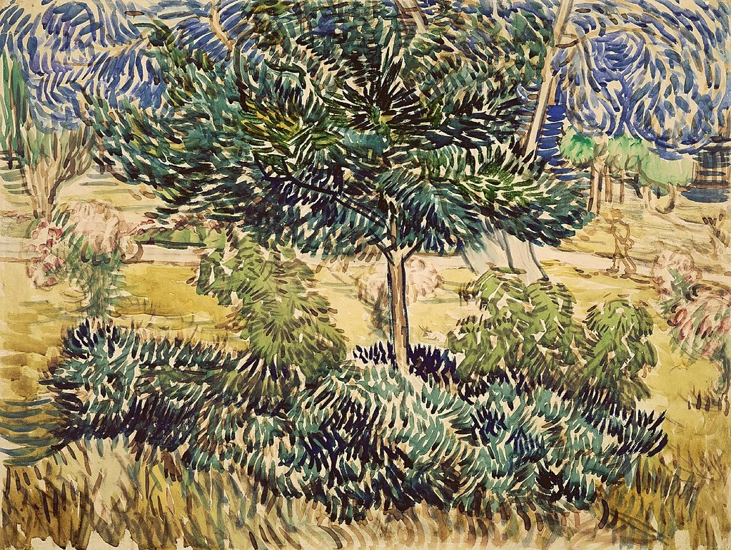  274-Vincent van Gogh-Tre taglialegna a piedi - Museo Van Gogh, Amsterdam 